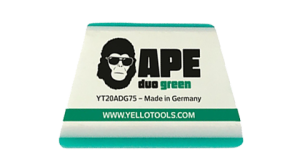Yellotools YT20ADG75 APE DuoGreen 75°/95° Shore –  Twarda, poręczna i 3 kątowa,  silikonowa rakla PPF 