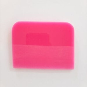 Candy Rożowa/Rakla silikonowa do PPF średnio twarda 10cm