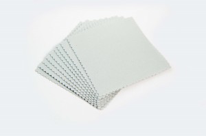 Mikrofibra Suede Small Gray Dove 10x10cm 